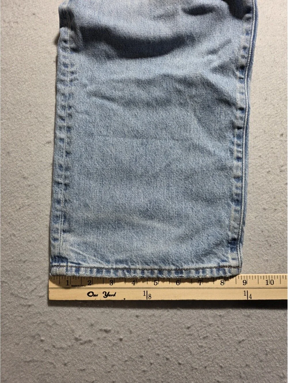 Madewell Men's The 1991 Straight Jeans Size 38x30 Light Wash 100% Cotton NV075